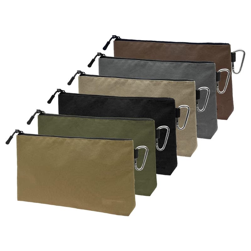 Tactical Coin Key Tool Hanging Pouch Outdoor Hiking Military Fan Bag Portable Hook EDC Multi-Functional Tool Bag