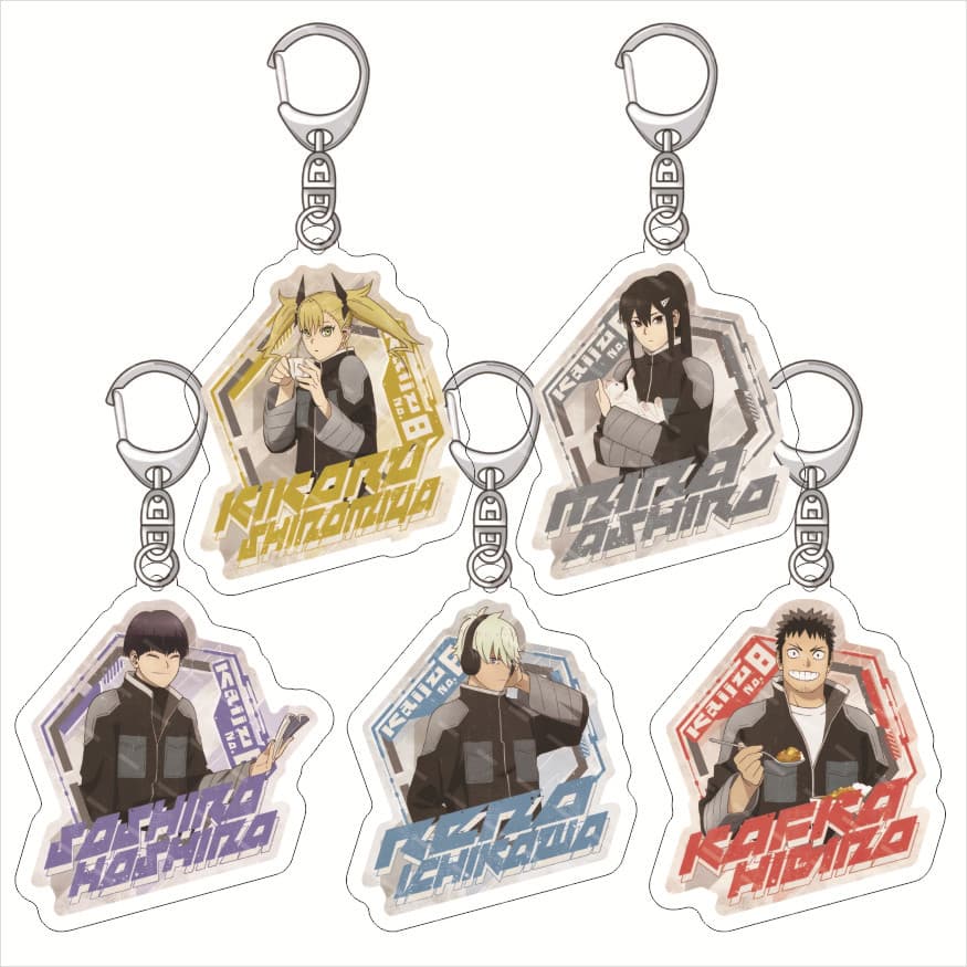 Kaiju No. 8 Acrylic Keychain Kafka Soichiro Reno Acrylic Charm