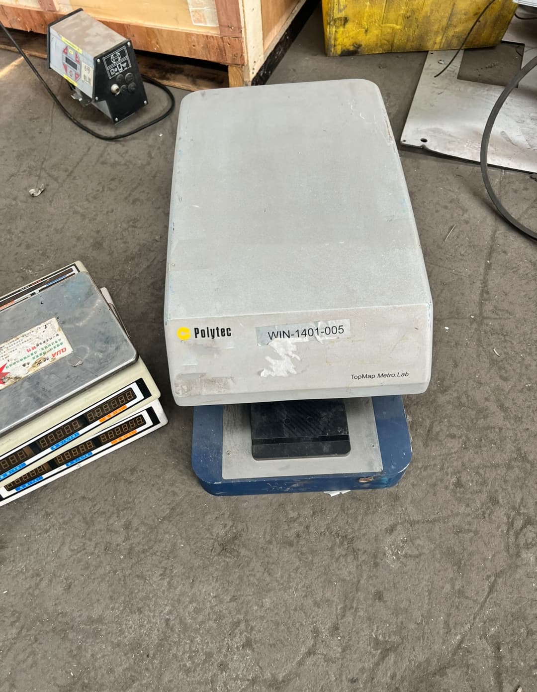 【Polytec】 Germany Polytec TMS-100 White Light Interferometer Film Thickness Measurement Instrument - Negotiable