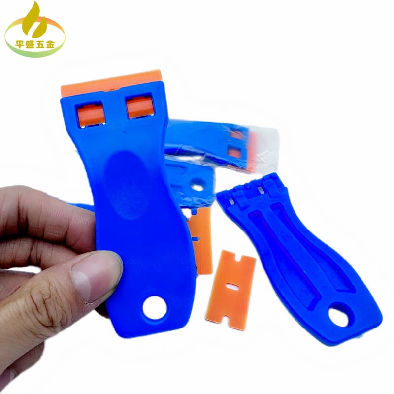 Car glass cleaning adhesive removal knife, plastic car film application small scraper, cleaning mini scraper for phones