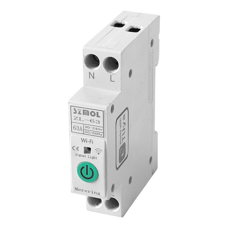 WiFi Smart Power Auto Transfer Switch, Remote Control via Mobile App, Automatic Switchover Protection on Power Failure