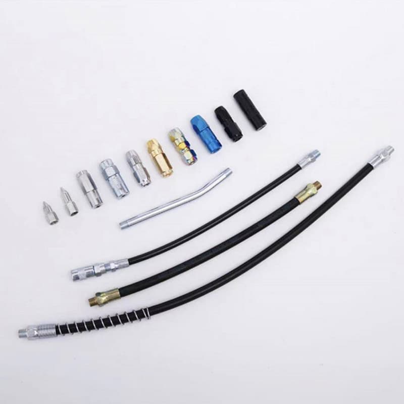 Manual Grease Gun Accessories Repair Grease Tool Nozzle High-Pressure Oil Gun Oiling Nozzle Suitable for Maintenance