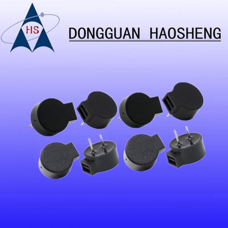 955 buzzer, electromagnetic pin integrated V passive 6R small φ9mm high temperature resistant buzzer, wholesale available.