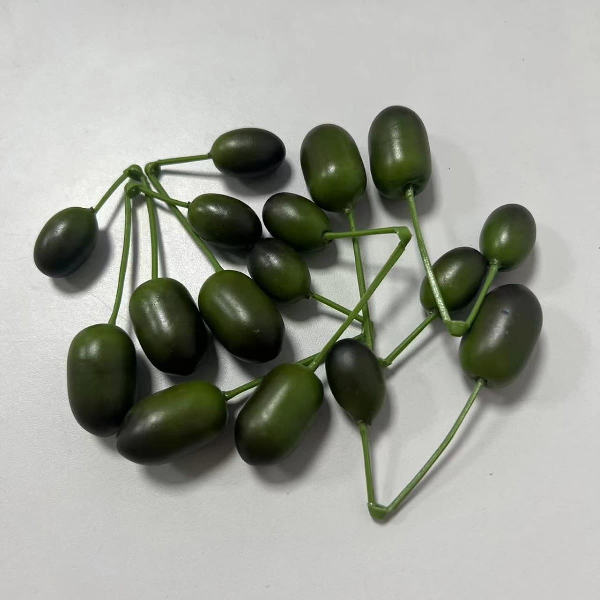 Simulated Olive Fruit Accessories Olive Tree Decoration Manufacturer Wholesale Artificial Olive Product Greenery Decor
