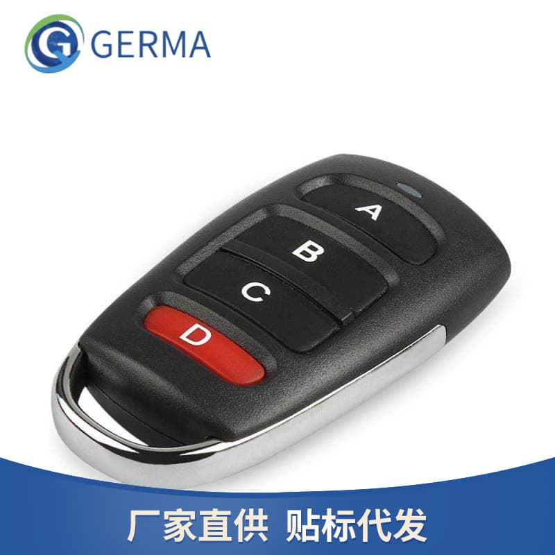 Super Universal Copy Remote Control 433MHz Learning Metal Wireless Remote for Gate Garage Door Copy Red