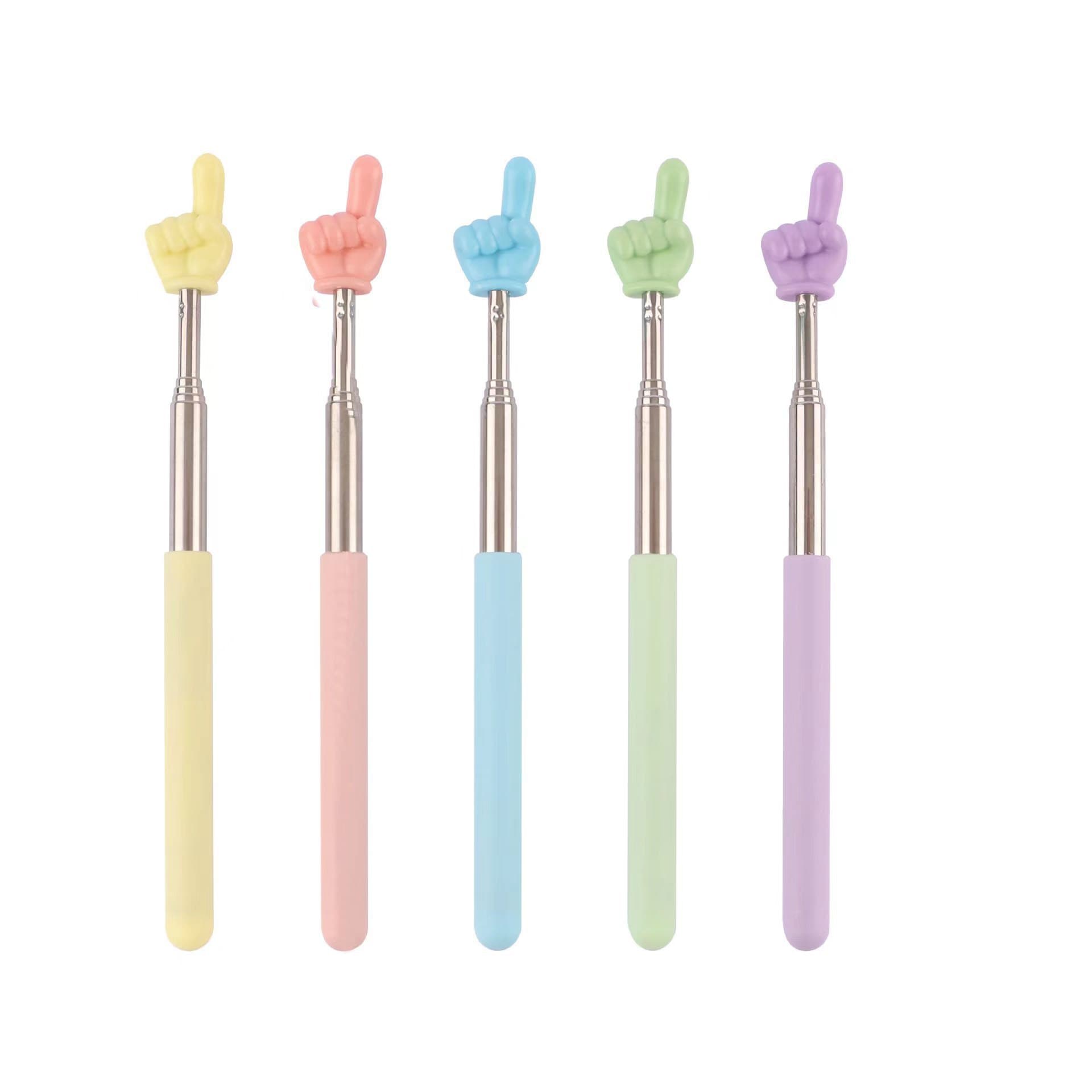 Children's Reading Stick, Telescopic Finger Pointer, Retractable Teaching Stick, Teacher's Pointer, Kindergarten Early Education Tool