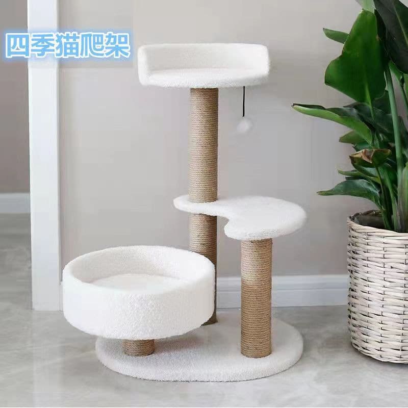 Factory wholesale pet supplies, cat toys, cat climbing frame, cat scratching board, cat tree, cat bed, cat hammock, cat stand 70 J