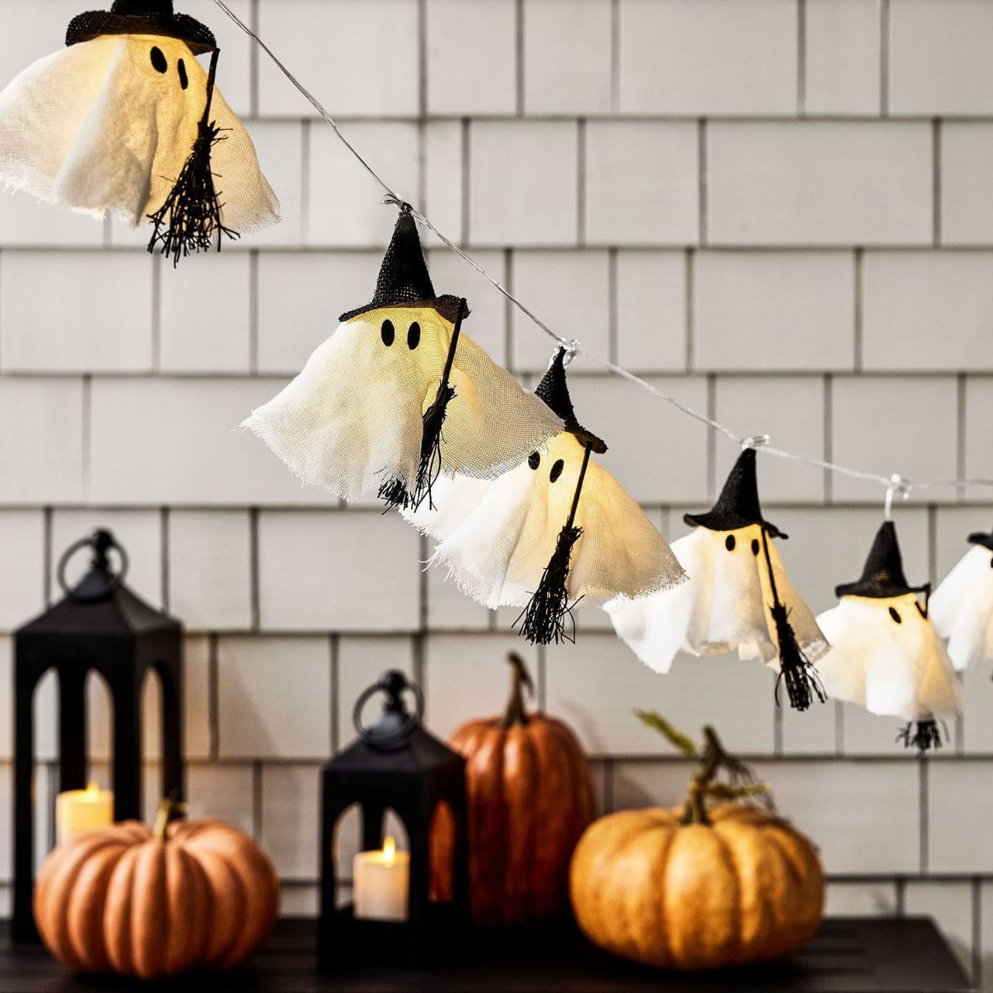 New Cross-Border Lit Witch Ghost String Lights F