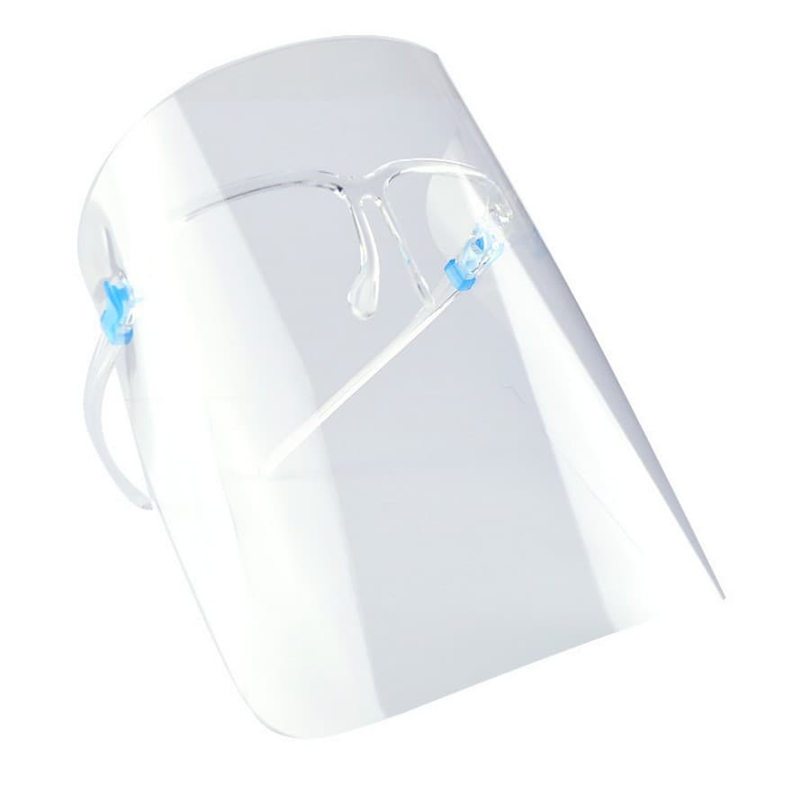 PC Glasses Bracket Face Shield Glasses Frame Protective Face Shield Anti-Droplet Face Shield Glasses Bracket Glasses Frame