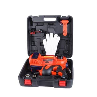Car 12V Vehicle Electric Jack Hydraulic Jack Set with Air Pump and Electric Wrench