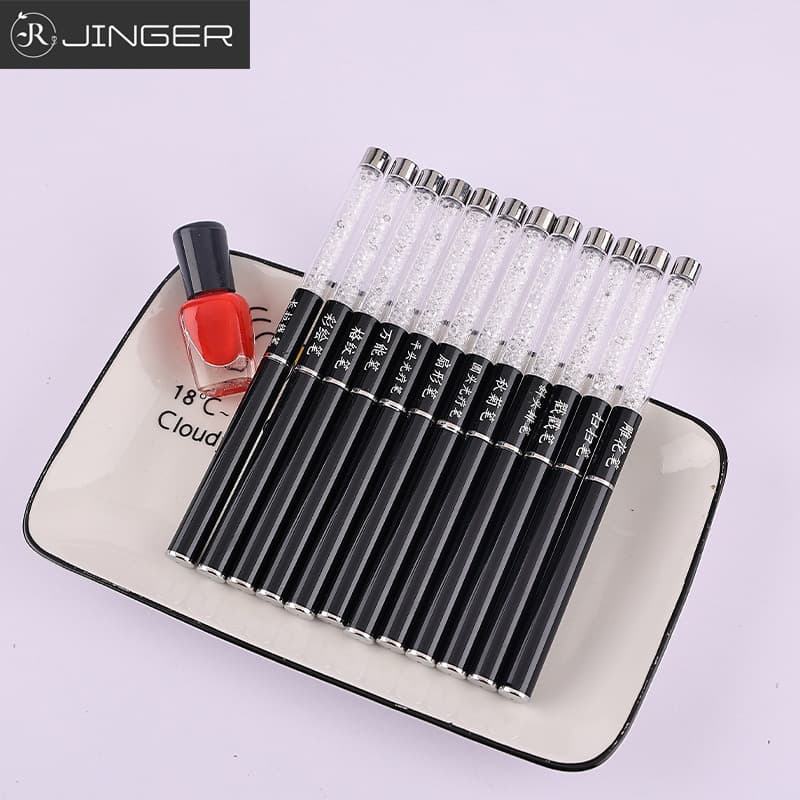Nail Art Crystal Diamond Pen Nail Art Diamond Pen Phototherapy Brush Phototherapy Pen Set Factory Direct Supply