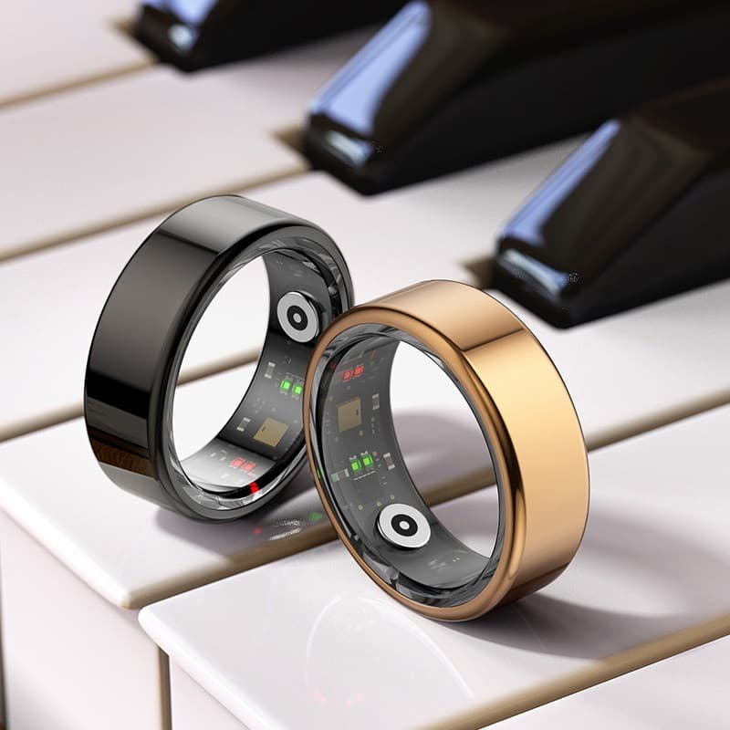 ASR3 Cross-Border Amazon Smart Ring Blood Oxygen Ring Waterproof Step Counter Calorie Health Sleep Ring Remote Control