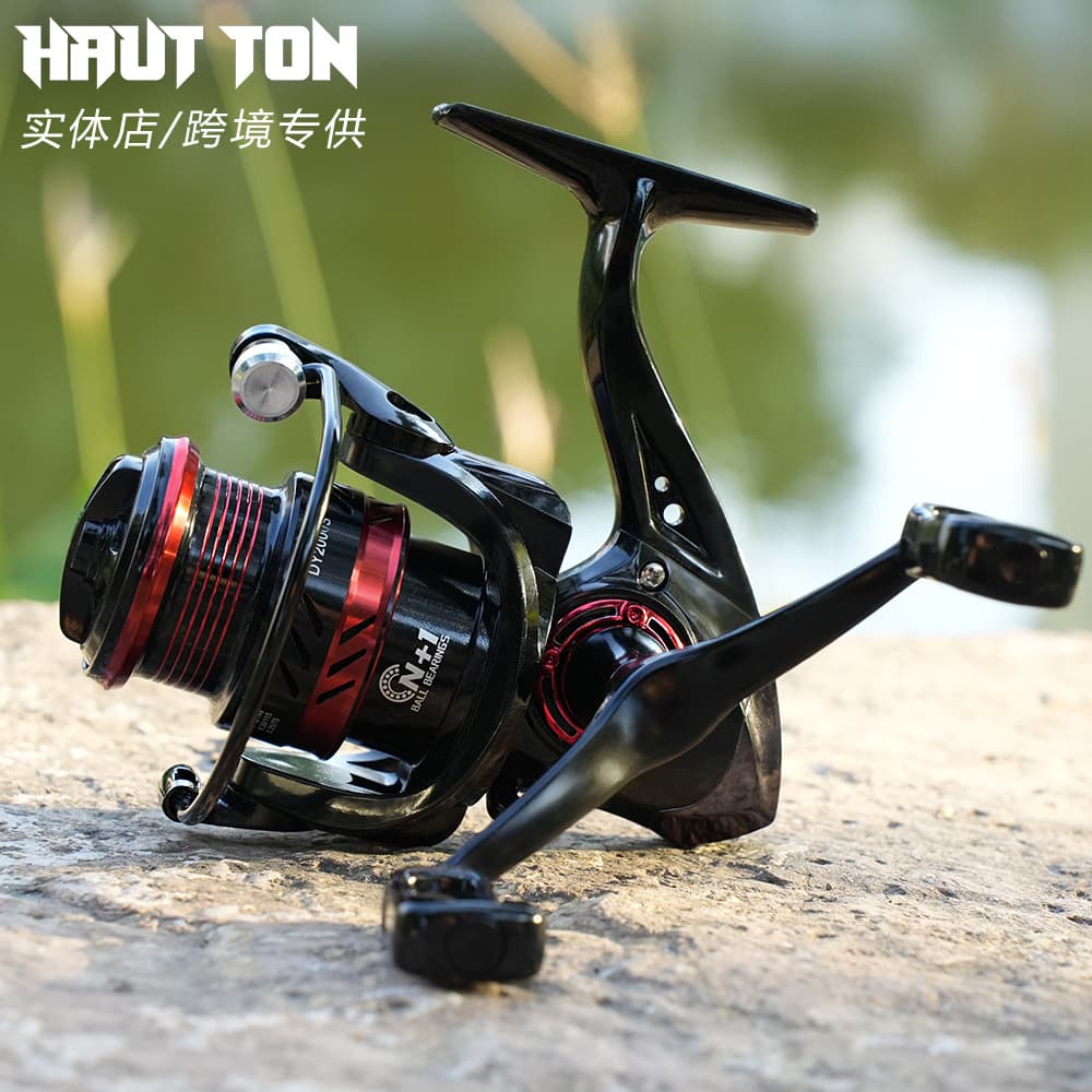 Haodun Double Handle Spinning Reel Wholesale All-Metal Spool Baitcasting Fishing Reel Zero-Gap Fish Reel Long Cast Sea Rod Reel DY