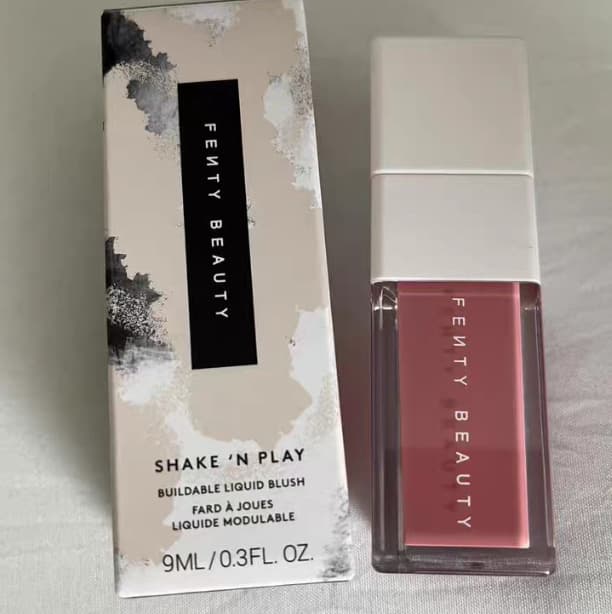 Fenty Beauty's same Shake N Play liquid blush 9ml hydrating nude powder bean paste long-lasting cheek color
