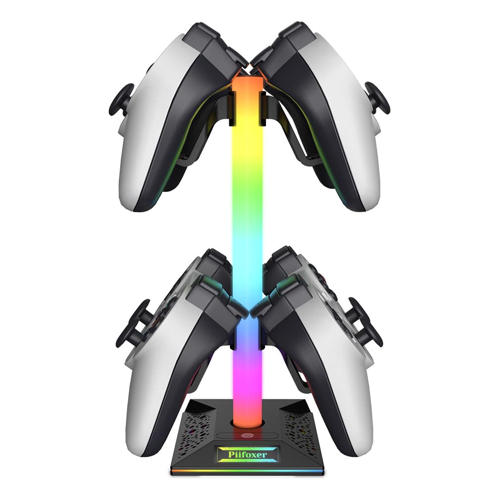 EB03 new game controller hook RGB glowing headphone stand controller display stand expansion port bottom weighted