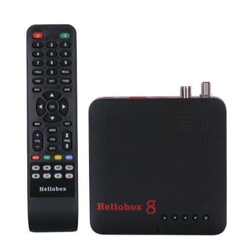 Hellobox 8 New Version Satellite Receiver DVB-T2 DVBS2 Combo
