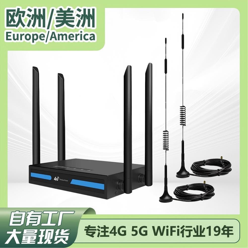 4G Router WiFi 6 Russia Europe Wireless LTE Router with SIM Card