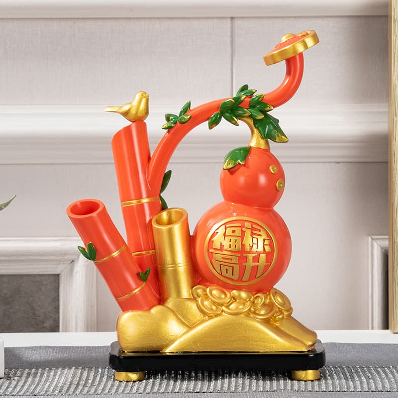 Fortune Rising Office Desktop Decoration TV Cabinet Wine Cabinet Entryway Bedroom New Home Housewarming Gift Unique