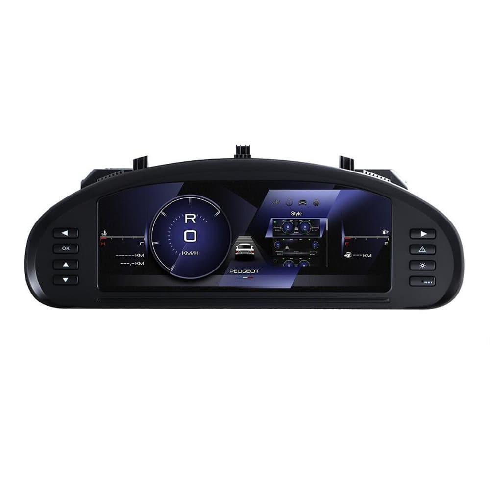 10.25" instrument for 2004-2010 Peugeot 407 CarPlay plug & play
