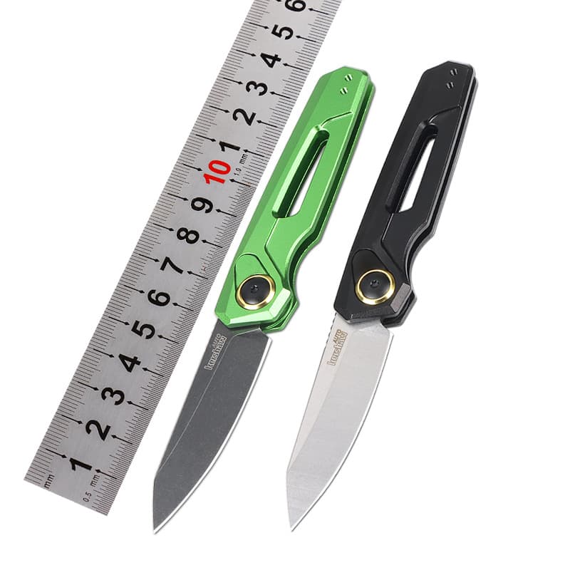 Cross-border Outdoor Folding Knife Aviation Aluminum Self-defense Portable Small Knife Multi-functional Camping Folding Knife CNC Yangjiang Knife