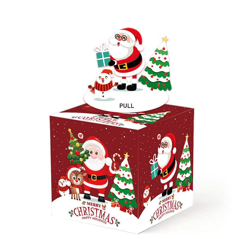 In Stock New Christmas Money Pull Box Party Decoration Gift Box Amazon Shein Cash Surprise Money Pull Box