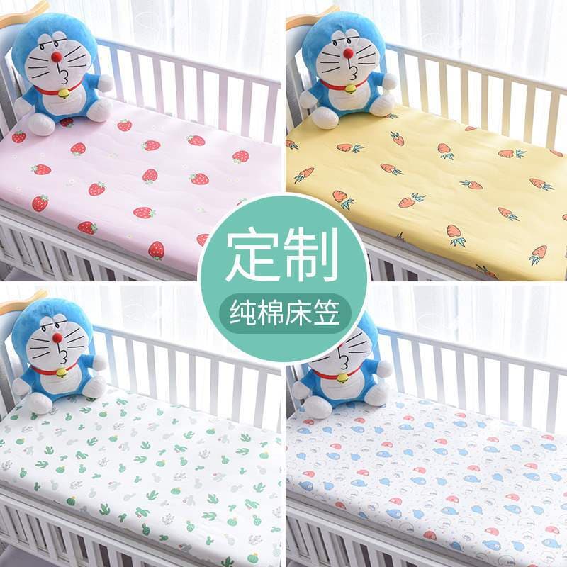 Baby Crib Mattress Fitted Sheet, Infant Toddler Kids Cotton Cover, Dropshipping Wholesale for Independent Sites