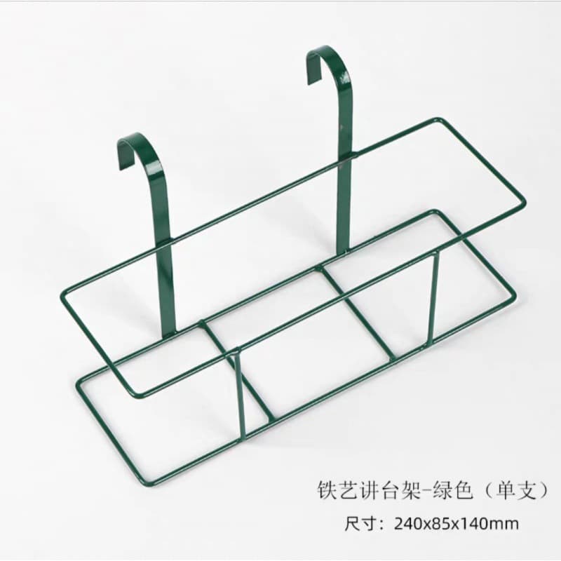 Podium flower stand, college wrought iron hanging flower pot stand, floral foam stand, lecture table, flower decoration hooks, front-mounted
