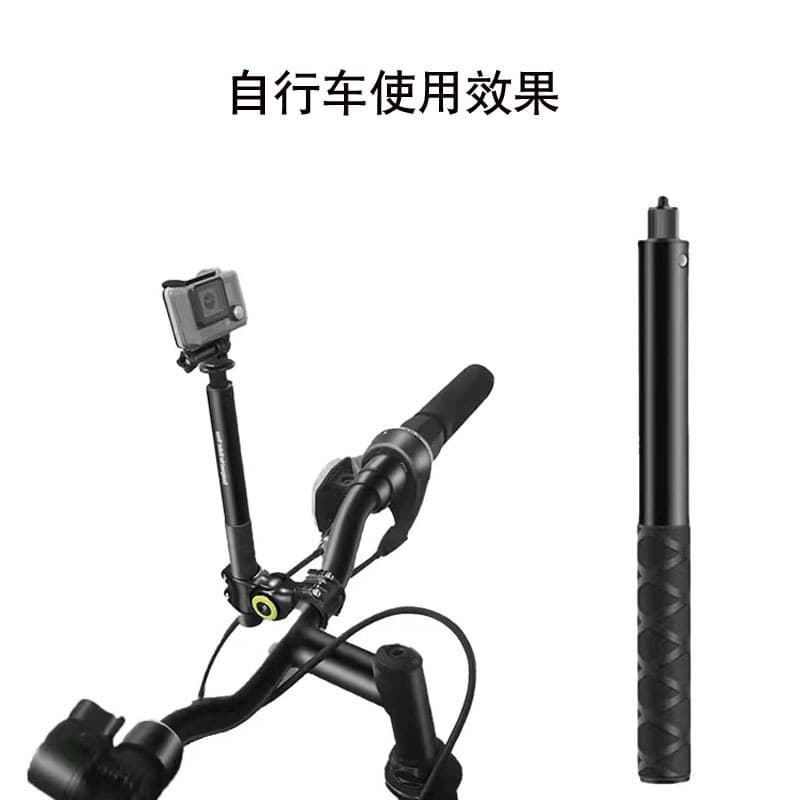 Bicycle Motorcycle Bike Mount Bracket for DJI GoPro Action 360 Panoramic Camera Extension Pole