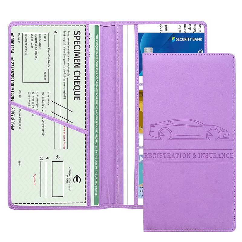 Cross-Border New Multi-Functional Driver's License Holders, Car Document Card Wallets, Unisex Waterproof, Scratch-Resistant, Anti-Demagnetizing