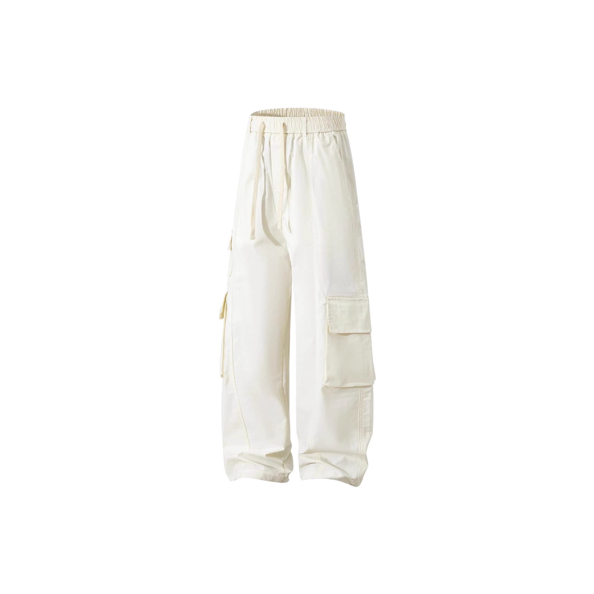 Korean Style New Fashion Straight-Leg Pants for Women, Casual High-Waist Sweatpants, Spring Autumn Winter Trousers, Loose Wide-Leg Athletic Pants