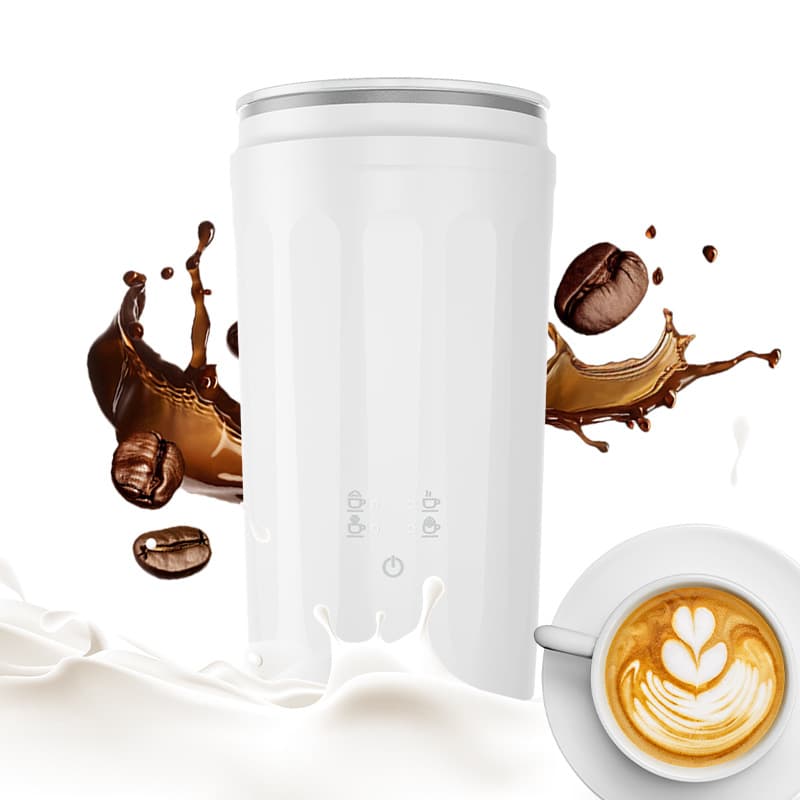 Cross-border Multifunctional Magnetic Suspension Home Cold/Hot Electric Milk Frother Foam Coffee Machine Dual Use