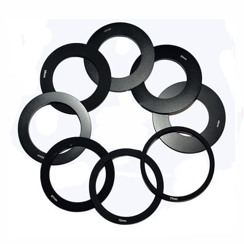 Slot-In Filter Adapter Ring Graduated Filter Adapter Ring 49-52-55-58-62-67-72-77-82mm Square Adapter Ring Square P Ring