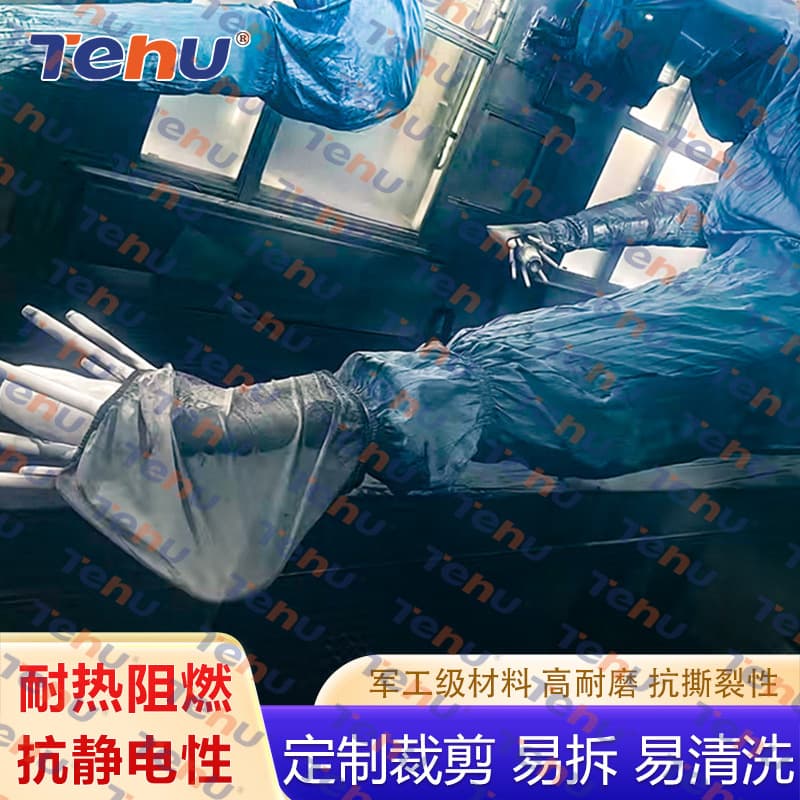 Special Care Robot Arm Protective Suit Heat-Resistant Flame-Retardant Limiting Oxygen Index LOI Greater Than 50 Ultimate Protection
