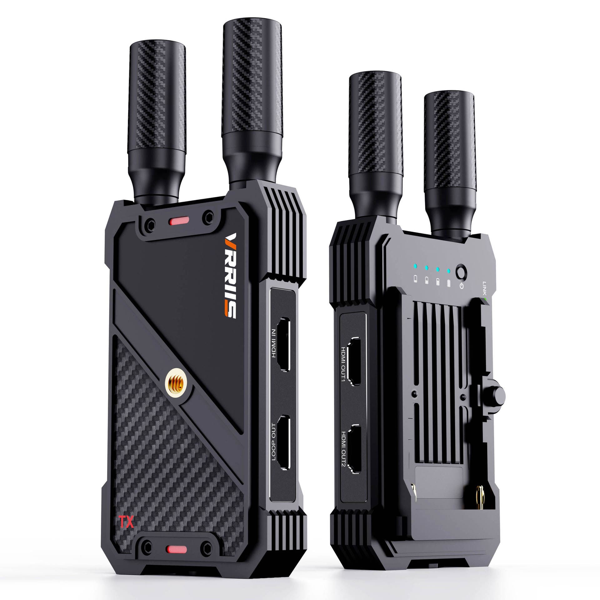 Amazon HD Video Transmission 400M Wireless Screen Casting Device One-to-Many with Battery Compartment HDMI Wireless Extender