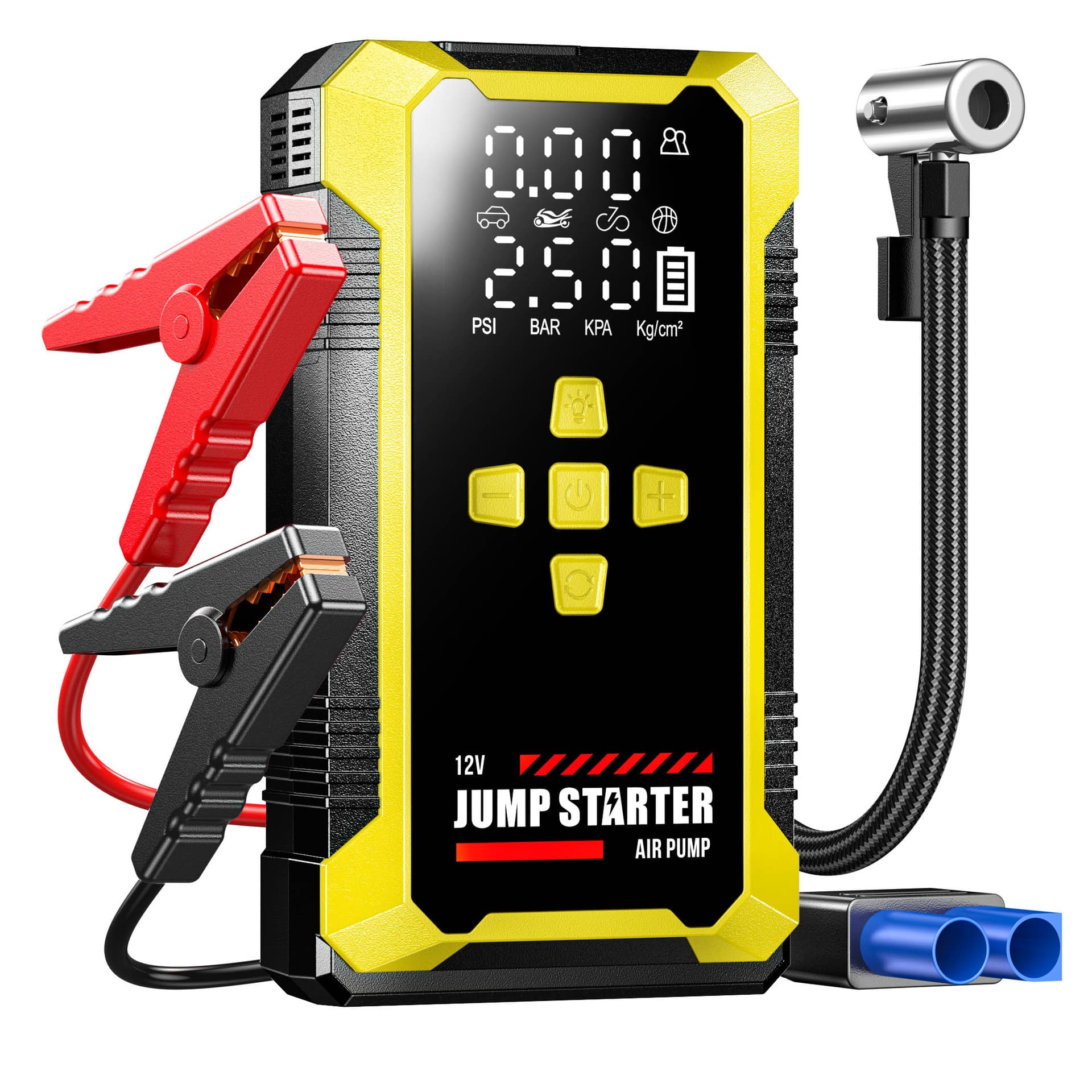 Car emergency start inflator all-in-one car air pump car battery pack