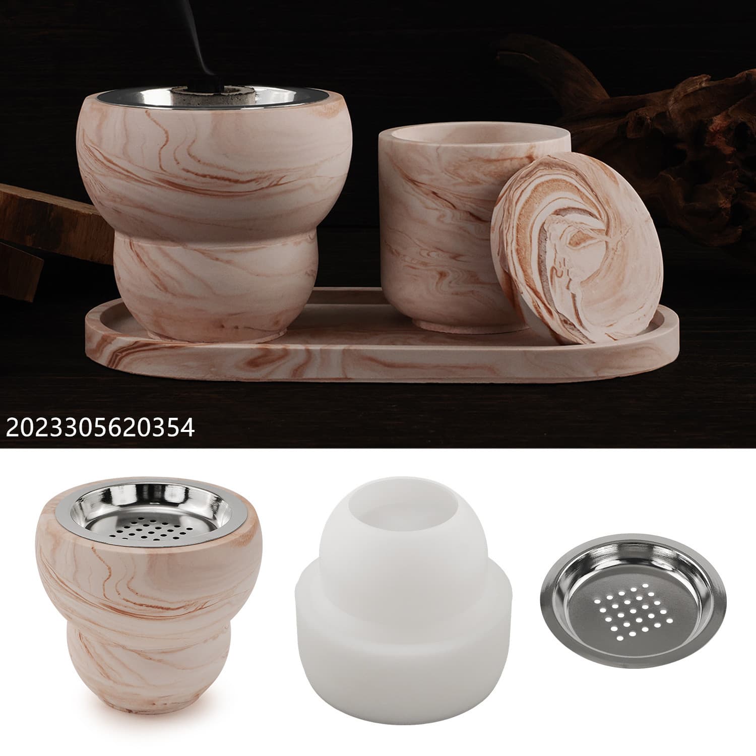 Diy Crystal Drip Glue Cement Cup Gourd-shaped Aromatherapy Jar Plaster Candle Holder Ornament Mirror Silicone Mold