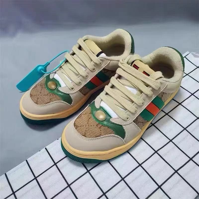 Export Vintage Distressed Dirty Shoes Putian Pure Source G Brand Dirty Shoes Light Luxury Couple Casual Board Shoes Low Top