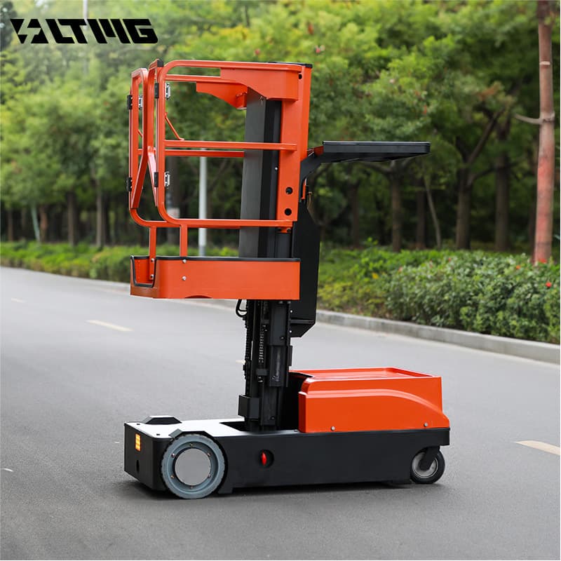 LTMG Electric Picking Vehicle 300kg Stand-on Self-Propelled Low-Level Intelligent Transport Picking Cart, Material Picking Vehicle