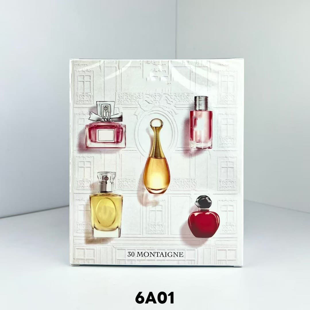 Cross-border Trade Castle Perfume Sample Five-Piece Set Q Version Wholesale Drop Shipping