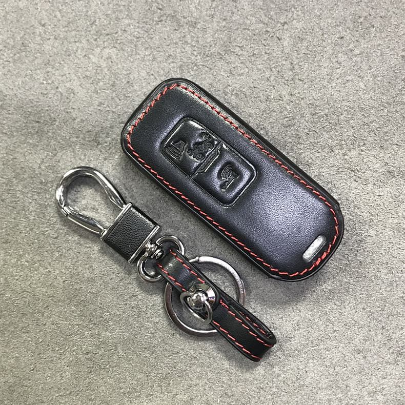 Silicone Key Case with Chain for Honda LEAD125 / SH125 / 150 Motorcycle 2-Button Remote Key