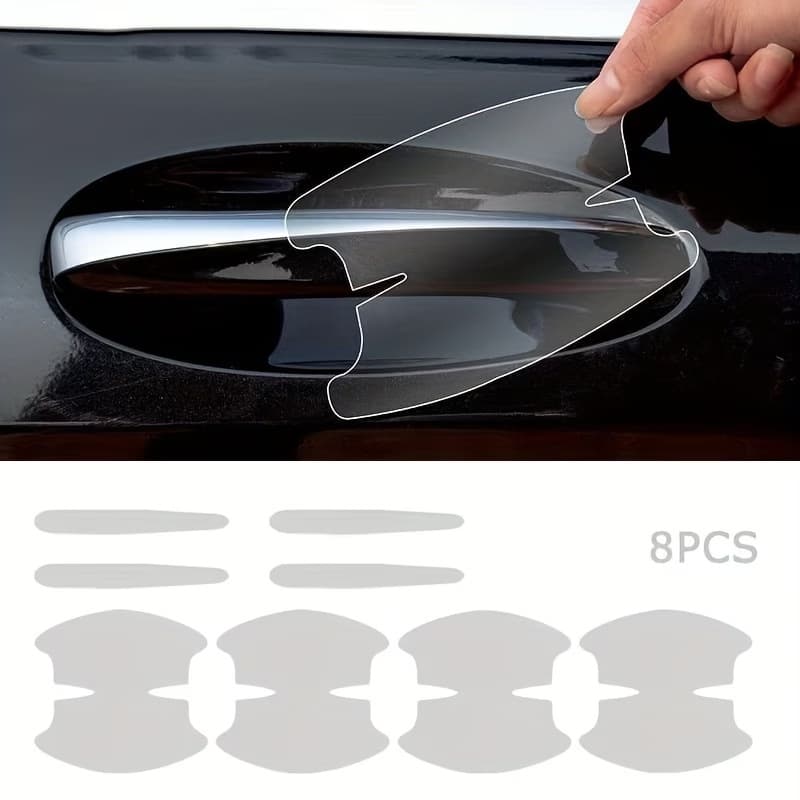 Transparent Car Door Bowl Scratch-Proof Sticker Door Handle Protective Film Paint Protection Film Car Accessories Decal Hot Selling