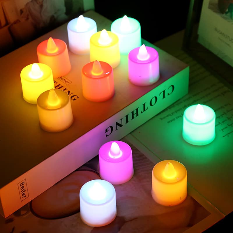 LED electronic candle, creative LED candle for weddings, birthdays, wedding decorations, venue setup props