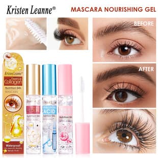 kristen leanne Cross-border Beauty Bestseller Amazon Base Curling Strong Setting Waterproof Transparent Mascara