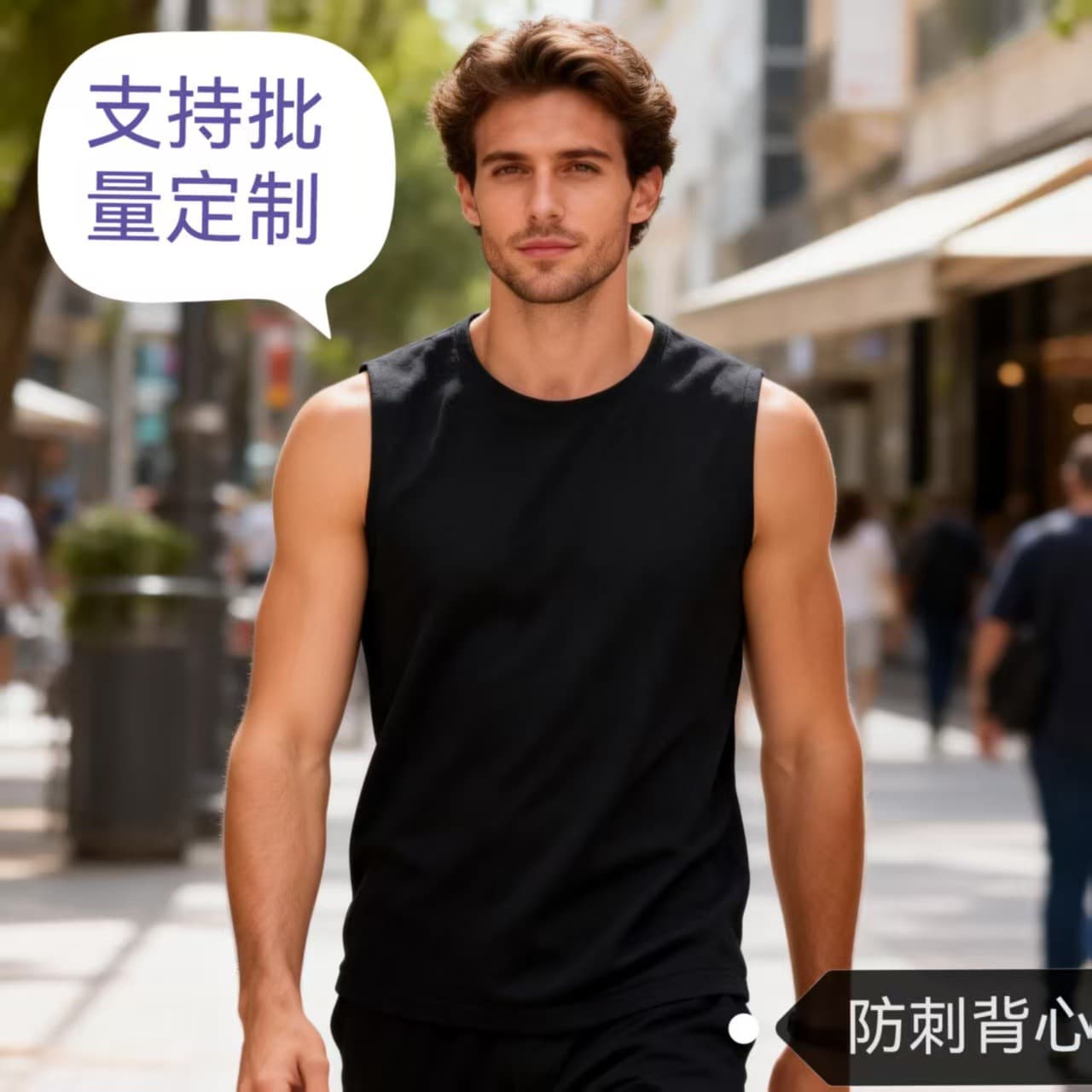 Factory stab-resistant vest for security duty, soft cut-resistant vest, concealed inner-wear stab-proof vest, in stock