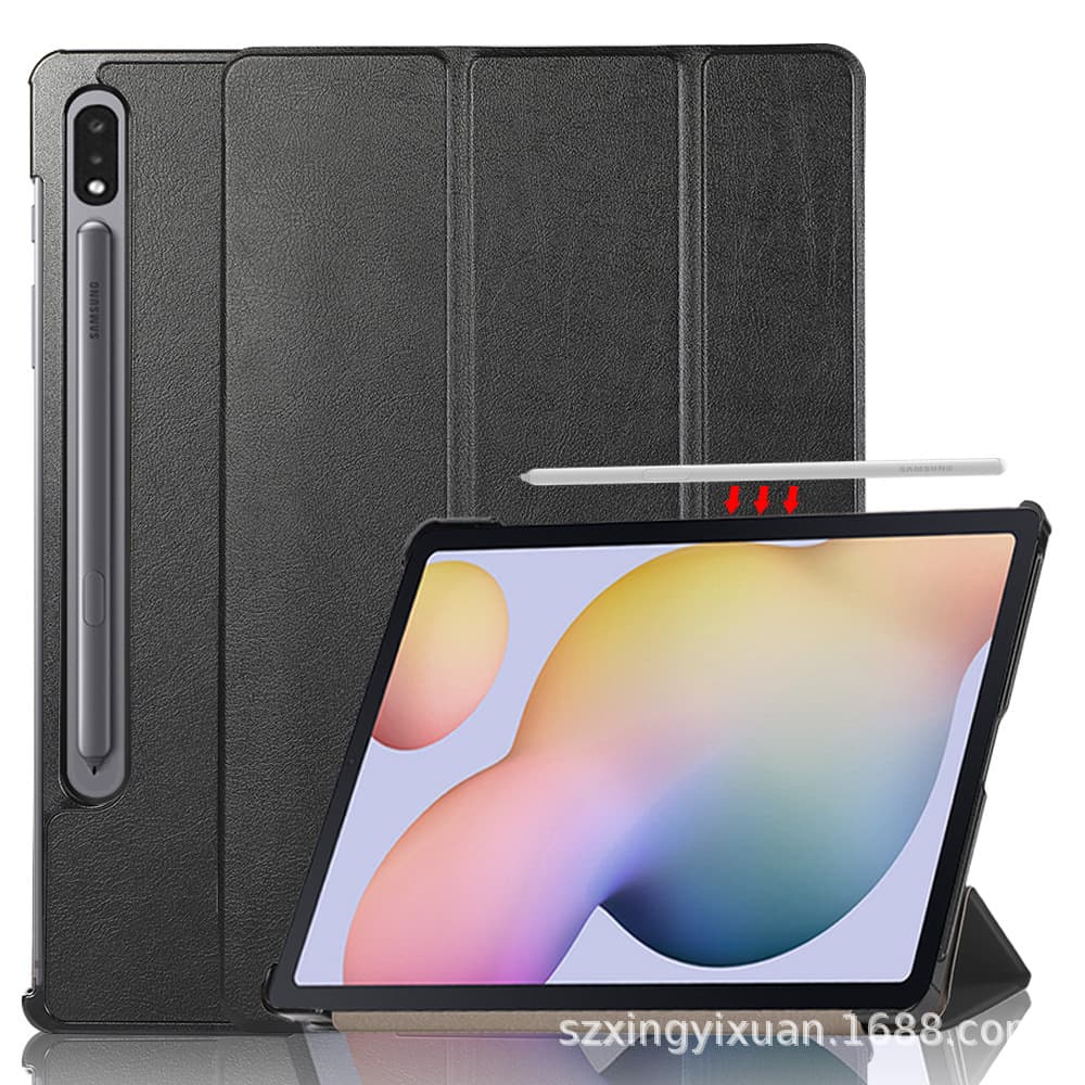 Suitable for Samsung Tab S8 X700 X706 S7 T870 T875 11-inch tri-fold Castro protective case