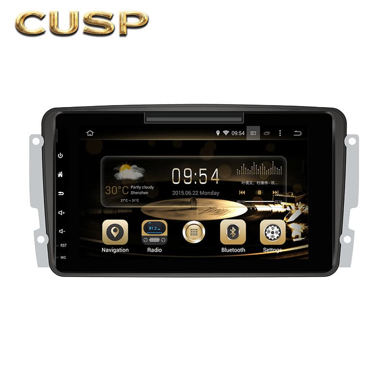 High Definition 7 Inch Android Navigation Integrated Machine for Mercedes W203 Car Audio Video GPS Smart One Piece Device
