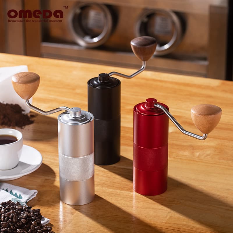 Hand Coffee Grinder Manual Coffee Bean Grinder Home Use Stainless Steel Burr Portable