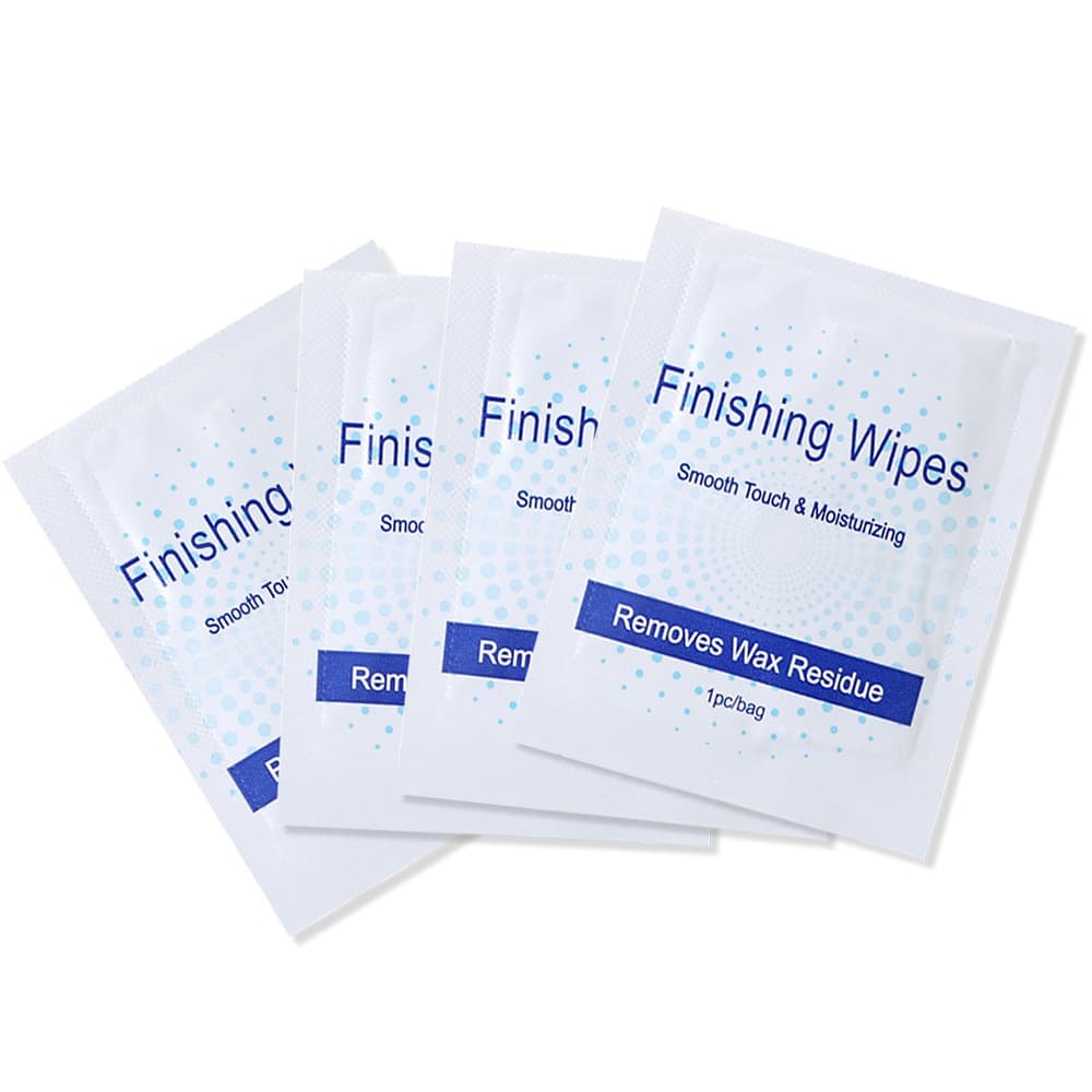 Wholesale Hair Removal Wax Cleanup Oil Wipes Single Piece Wet Wipe for Removing Residual Wax After Hair Removal