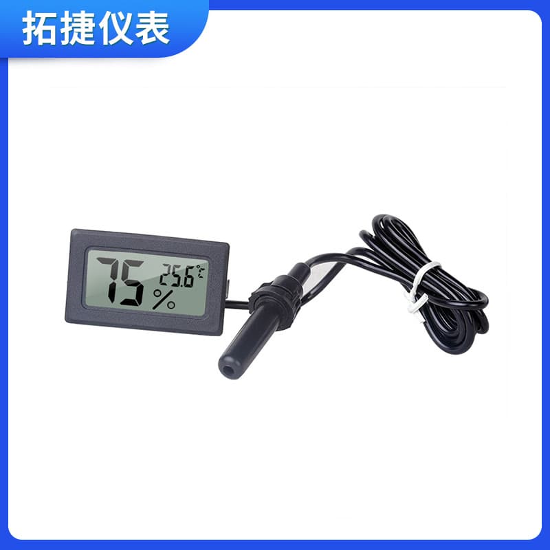 Amazon Embedded Electronic Thermometer Hygrometer Mini Home Digital Temperature Humidity Monitor Reptile Pet Thermometer Hygrometer