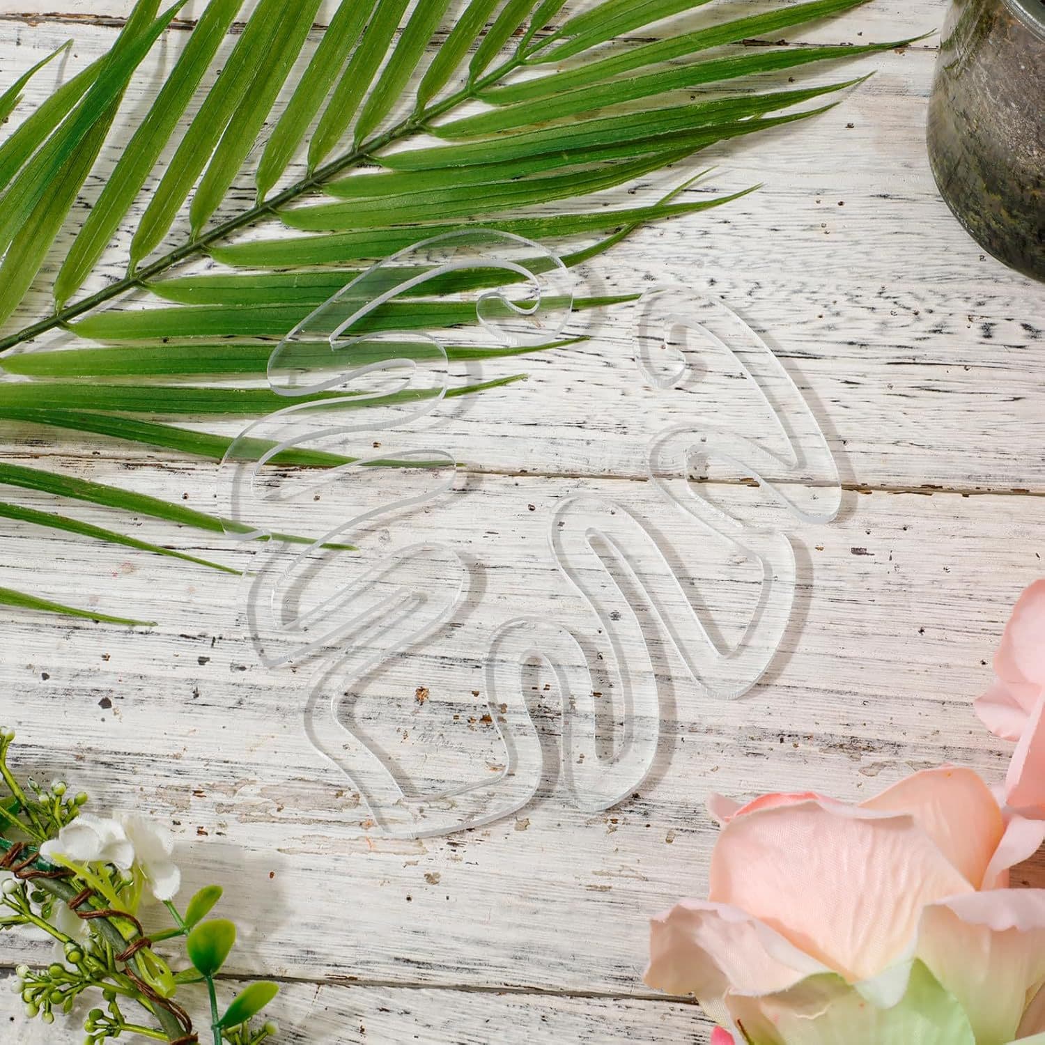 Monstera Shaped Plant Stand Flower Shaped Plant Support Stake Indoor Outdoor Plant Growth